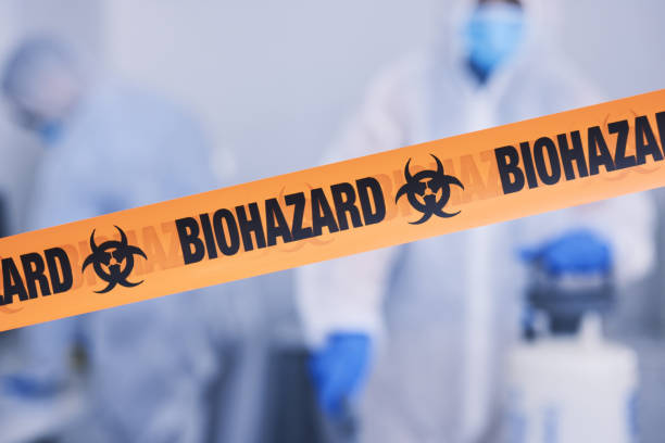 Professional Biohazard Cleanup technician working in Cross Plains, TN